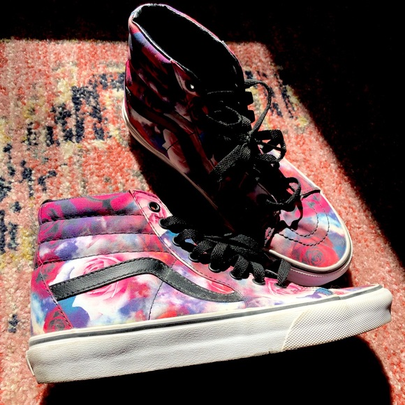 Vans Shoes - Rose Vans High Tops 🌹